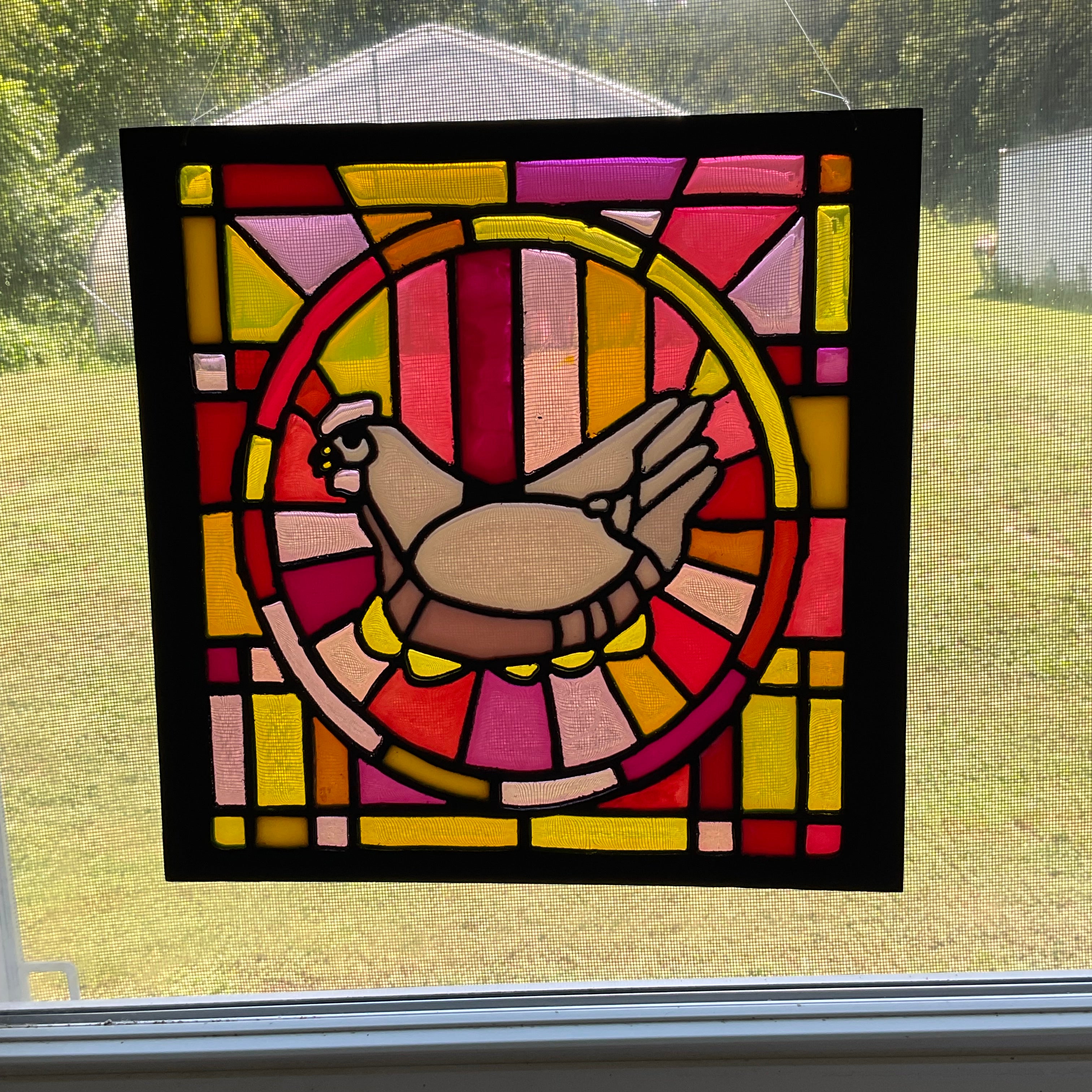 RESIN LIGHT CATCHER CHICKEN